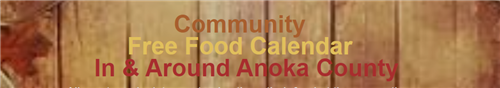 Anoka County Community Food Calendar 